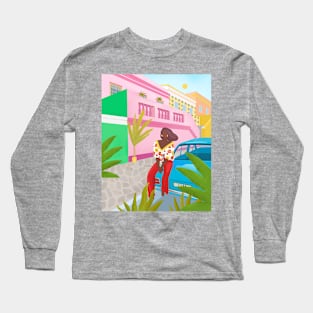 Tropical Girl Long Sleeve T-Shirt